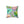 Cyan Floral Pattern – Spun Polyester Square - Dipaliz - Throw Pillows