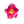 Vibrant Large Pink Flower Kiss Cut Vinyl Decal - Dipaliz - Decorative Stickers