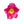 Vibrant Large Pink Flower Kiss Cut Vinyl Decal - Dipaliz - Decorative Stickers