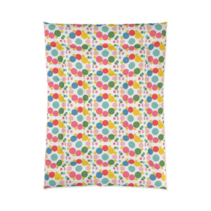 Large Polka Dots Blanket – Oversized Poly - Dipaliz - Quilts & Comforters
