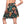 Green Floral Skater Skirt - Large Showy Flowers - Dipaliz - Skirts - l