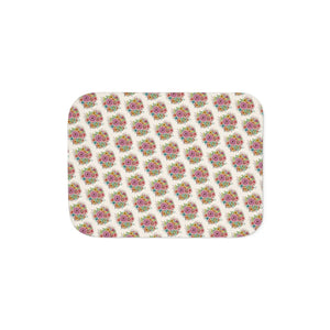 Sherpa Blanket Large Vibrant Flowers Plush - Dipaliz - Blankets