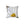 White Daisy Flower Throw Pillow Spun Polyester Square - Dipaliz - Pillows