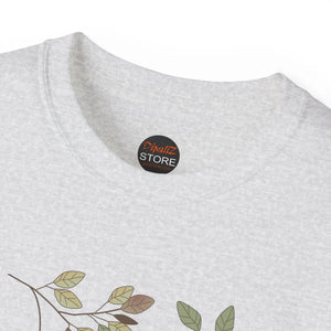 Cozy Unisex Cotton Tee - Fall Foliage Ultra - Dipaliz - T-shirts