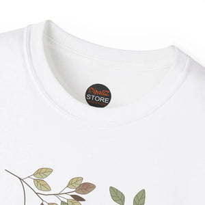 Cozy Unisex Cotton Tee - Fall Foliage Ultra - Dipaliz - T-shirts
