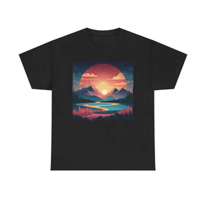 Unisex Adventure Tee - Let the Begin Cotton - Dipaliz - T-shirts