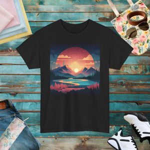 Unisex Adventure Tee - Let the Begin Cotton - Dipaliz - T-shirts
