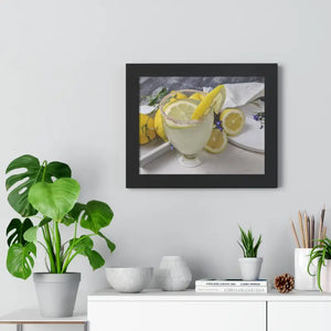 Make Lemonade Gallery Canvas Wraps Framed Horizontal Poster Dipaliz - 14″ x 11″ / Black - Posters Prints & Visual
