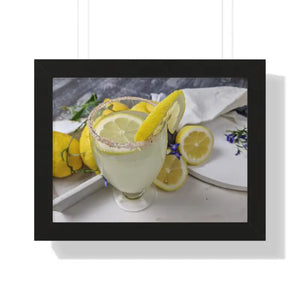 Make Lemonade Gallery Canvas Wraps Framed Horizontal Poster Dipaliz - 16″ x 12″ / Black - Posters Prints & Visual
