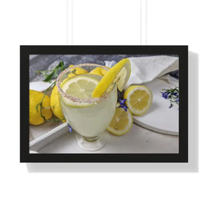 Make Lemonade Gallery Canvas Wraps Framed Horizontal Poster Dipaliz - 24″ x 16″ / Black - Posters Prints & Visual