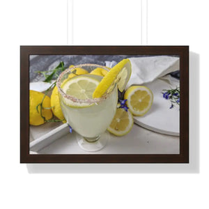 Make Lemonade Gallery Canvas Wraps Framed Horizontal Poster Dipaliz - 24″ x 16″ / Walnut - Posters Prints & Visual