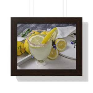 Make Lemonade Gallery Canvas Wraps Framed Horizontal Poster Dipaliz - 14″ x 11″ / Walnut - Posters Prints & Visual