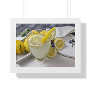 Make Lemonade Gallery Canvas Wraps Framed Horizontal Poster Dipaliz - 16″ x 12″ / White - Posters Prints & Visual