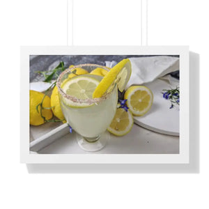 Make Lemonade Gallery Canvas Wraps Framed Horizontal Poster Dipaliz - 24″ x 16″ / White - Posters Prints & Visual