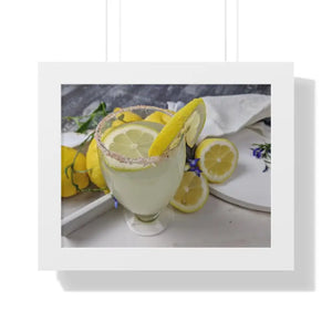 Make Lemonade Gallery Canvas Wraps Framed Horizontal Poster Dipaliz - 14″ x 11″ / White - Posters Prints & Visual