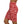 Light Floral Pattern on Red Women’s Mini Skirt - Skirts