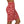 Light Floral Pattern on Red Women’s Mini Skirt - Skirts
