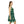Light Green Floral Skater Dress – Garden Party - Dipaliz - Dresses - s