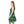 Light Green Floral Skater Dress – Garden Party - Dipaliz - Dresses - s
