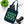 Bold Green Canvas Tote Bag - Organic Eco Design - Dipaliz - Bags
