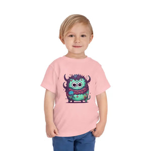 Cute Monster Toddler t Shirt - Playful Comfort Tee - Dipaliz - Baby & Clothing