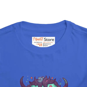 Cute Monster Toddler t Shirt - Playful Comfort Tee - Dipaliz - Baby & Clothing