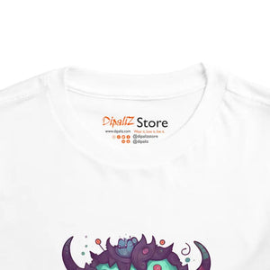 Cute Monster Toddler t Shirt - Playful Comfort Tee - Dipaliz - Baby & Clothing