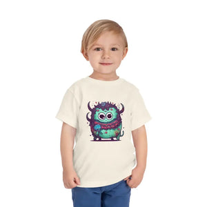 Cute Monster Toddler t Shirt - Playful Comfort Tee - Dipaliz - Baby & Clothing