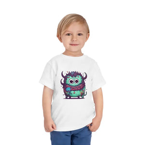 Cute Monster Toddler t Shirt - Playful Comfort Tee - Dipaliz - Baby & Clothing