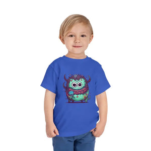 Cute Monster Toddler t Shirt - Playful Comfort Tee - Dipaliz - Baby & Clothing