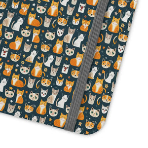 Chic Samsung Galaxy S22 Flip Cases - Faux Leather - Dipaliz - Mobile Phone