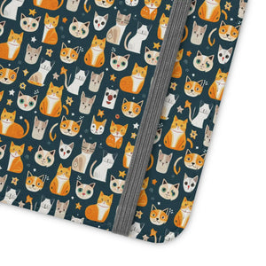 Chic Samsung Galaxy S22 Flip Cases - Faux Leather - Dipaliz - Mobile Phone