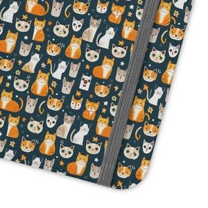 Chic Samsung Galaxy S22 Flip Cases - Faux Leather - Dipaliz - Mobile Phone