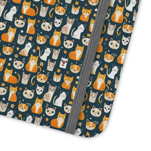 Chic Samsung Galaxy S22 Flip Cases - Faux Leather - Dipaliz - Mobile Phone