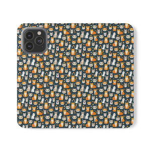 Chic Samsung Galaxy S22 Flip Cases - Faux Leather - Dipaliz - Mobile Phone