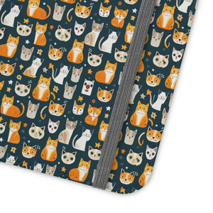 Chic Samsung Galaxy S22 Flip Cases - Faux Leather - Dipaliz - Mobile Phone