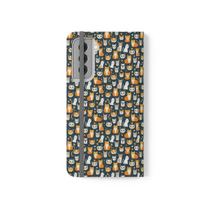 Chic Samsung Galaxy S22 Flip Cases - Faux Leather - Dipaliz - Mobile Phone