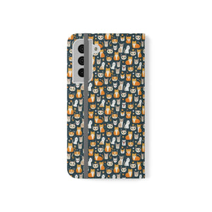 Chic Samsung Galaxy S22 Flip Cases - Faux Leather - Dipaliz - Mobile Phone