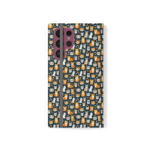 Chic Samsung Galaxy S22 Flip Cases - Faux Leather - Dipaliz - Mobile Phone