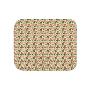 Lotus Flowers Sherpa Blanket – Two Colors - Dipaliz - Blankets
