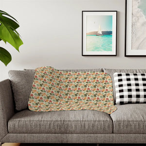 Lotus Flowers Sherpa Blanket – Two Colors - Dipaliz - Blankets