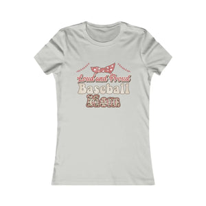 Soft Women’s Baseball Mama Tee - Loud and Proud Style - Dipaliz - T-shirts