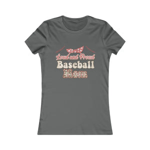 Soft Women’s Baseball Mama Tee - Loud and Proud Style - Dipaliz - T-shirts