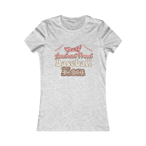 Soft Women’s Baseball Mama Tee - Loud and Proud Style - Dipaliz - T-shirts