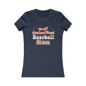 Soft Women’s Baseball Mama Tee - Loud and Proud Style - Dipaliz - T-shirts