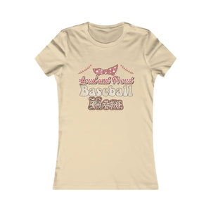 Soft Women’s Baseball Mama Tee - Loud and Proud Style - Dipaliz - T-shirts