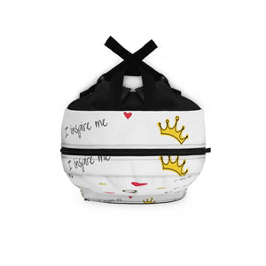 Roomy Hearts Backpack - Lightweight Spun Polyester - Dipaliz - Backpacks
