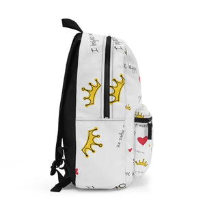 Roomy Hearts Backpack - Lightweight Spun Polyester - Dipaliz - Backpacks