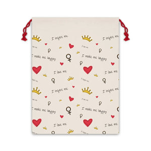 I Love me Linen Bag – Eco-friendly Gift - Dipaliz - Bags