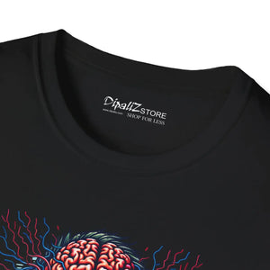 Softstyle T-shirt Love Overthinking Cotton Tee - Dipaliz - T-shirts